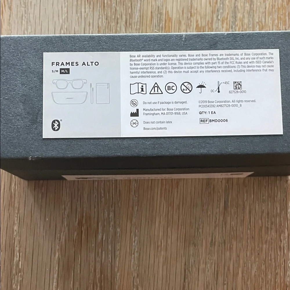 Bose Frames Alto with Black Lenses